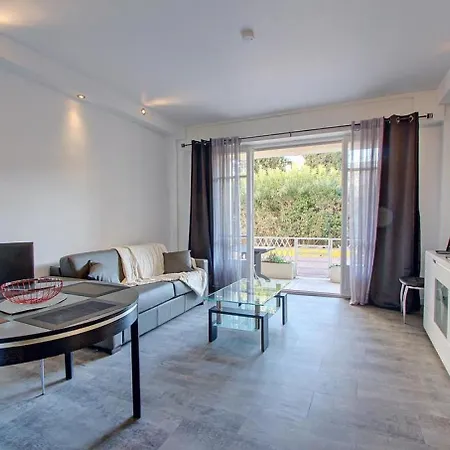 T2 Climatise A Proximite Immediate Des Plages De Les Pins Apartamento Juan-les-Pins